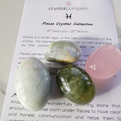 Pisces  Gemstone Crystal Set